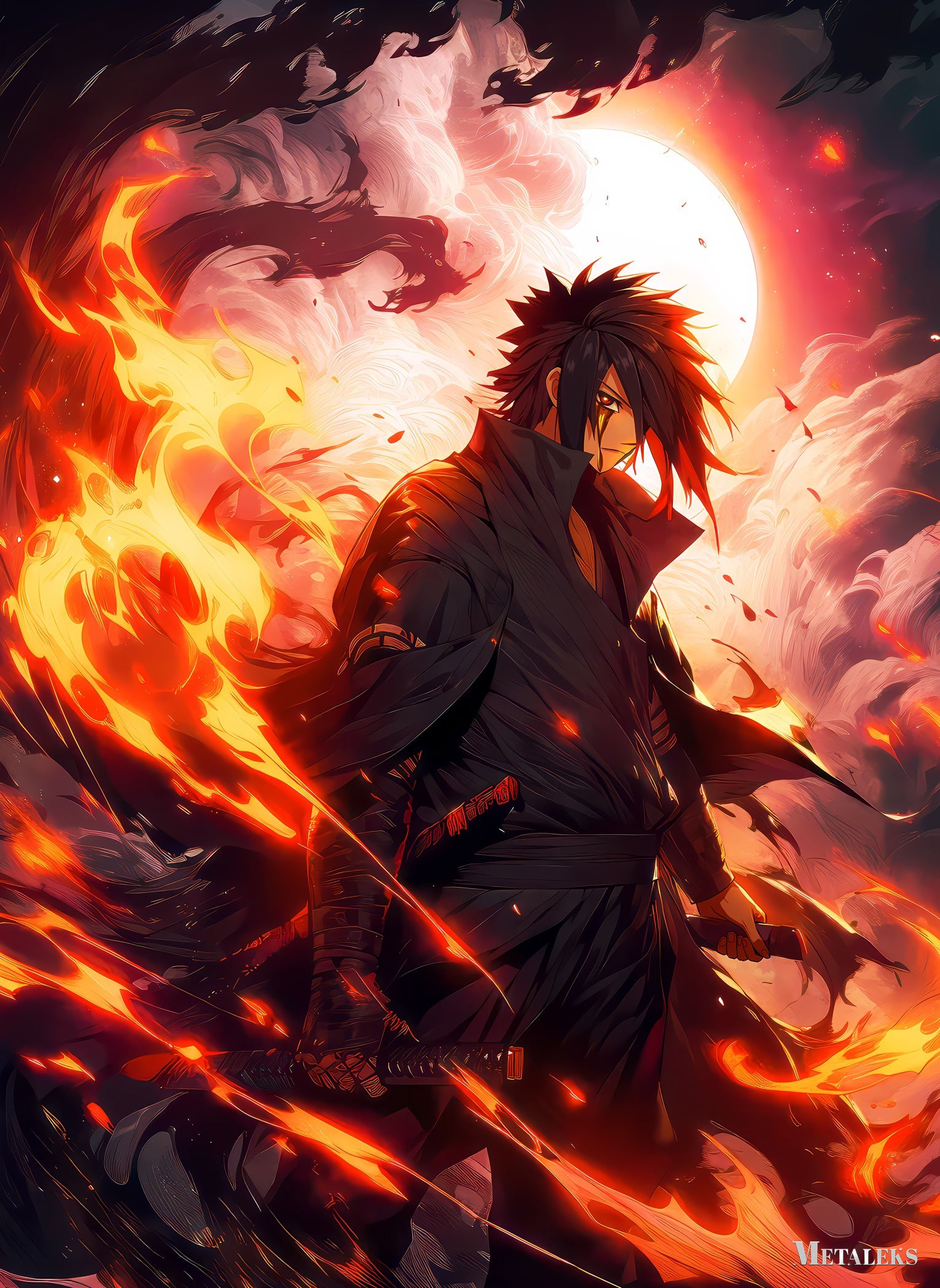 Sasuke Uchiha - Amaterasu