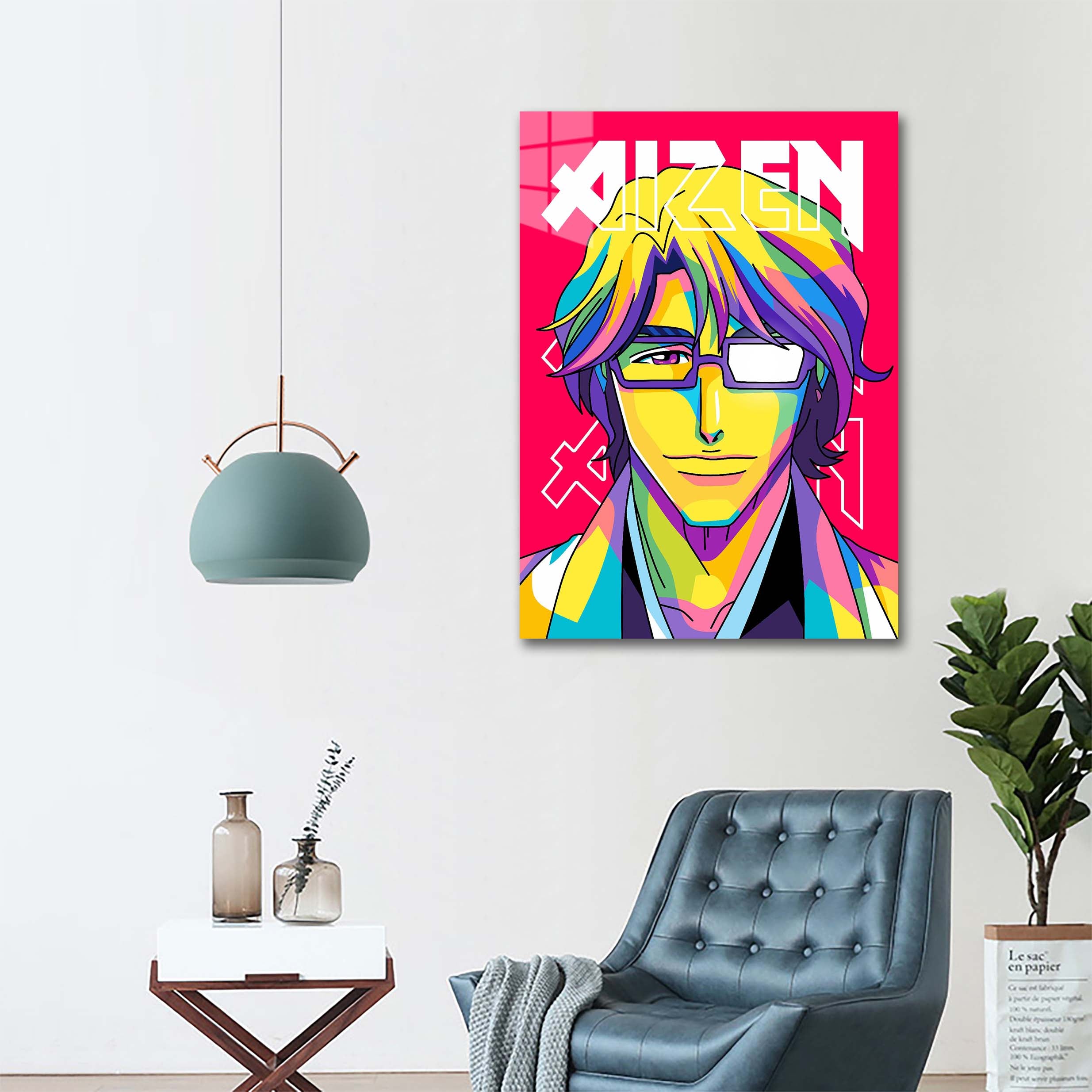 Sosuke Aizen in WPAP Style