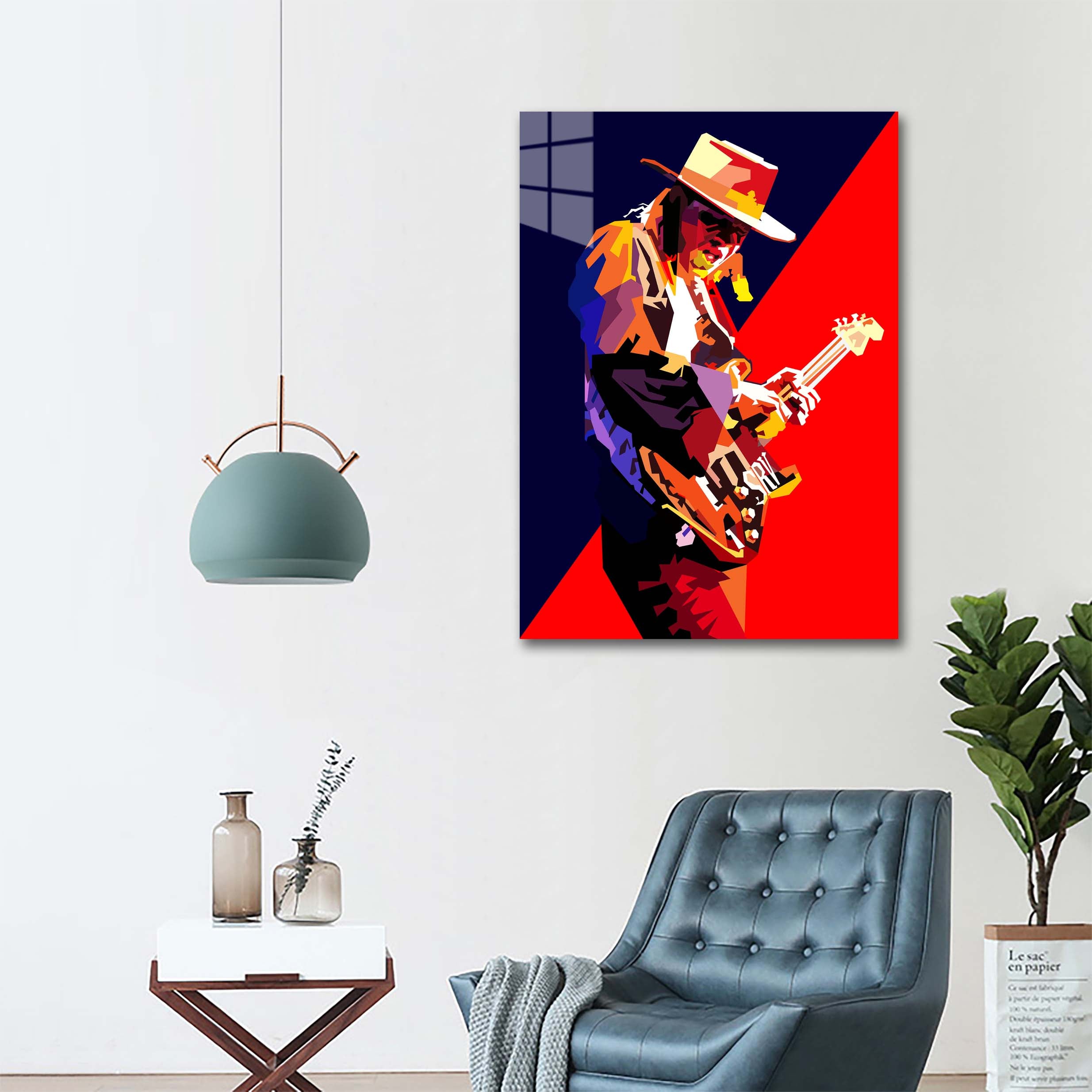 Stevie Ray Vaughan Pop Art