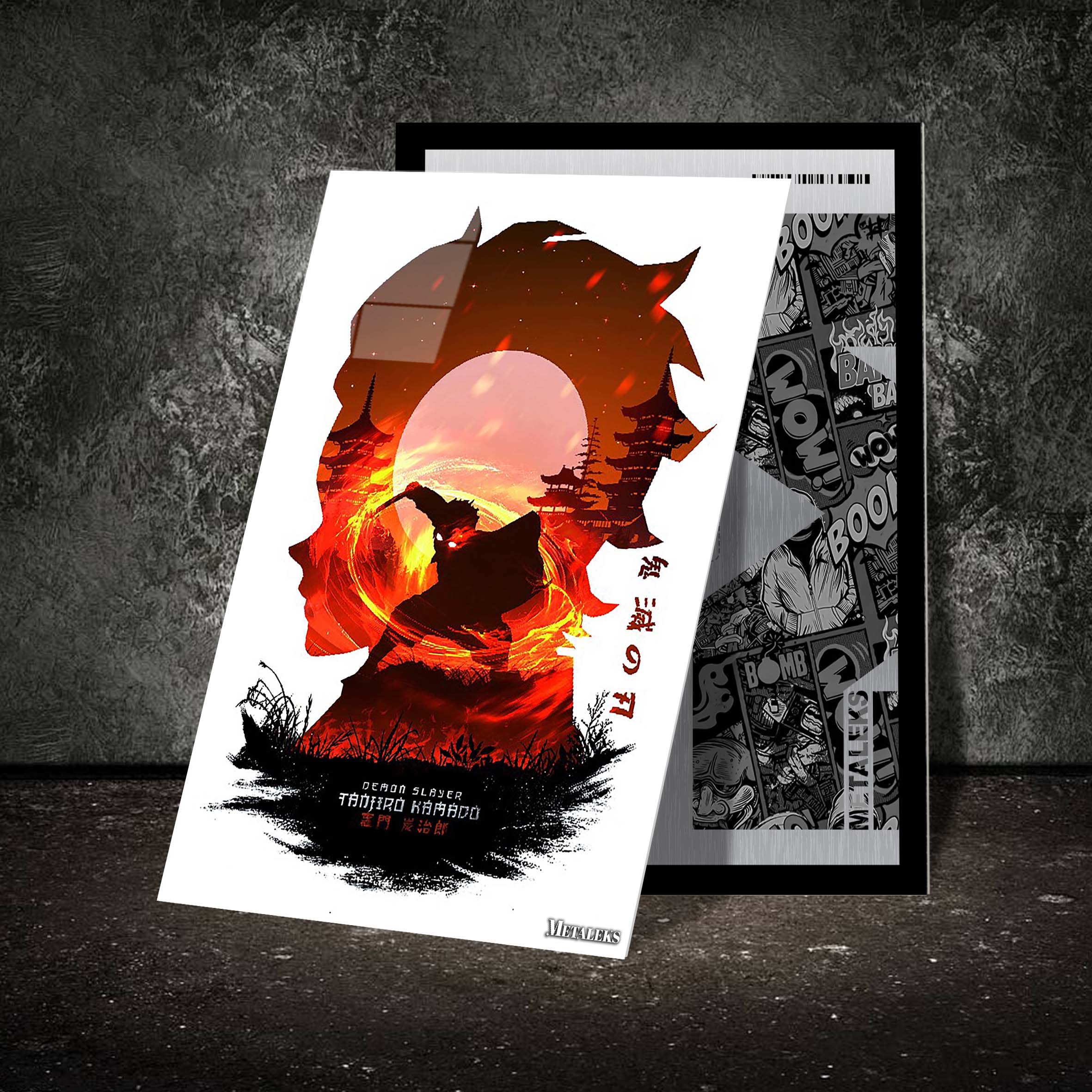 Tanjiro Demon Slayer(Minimalist Art)