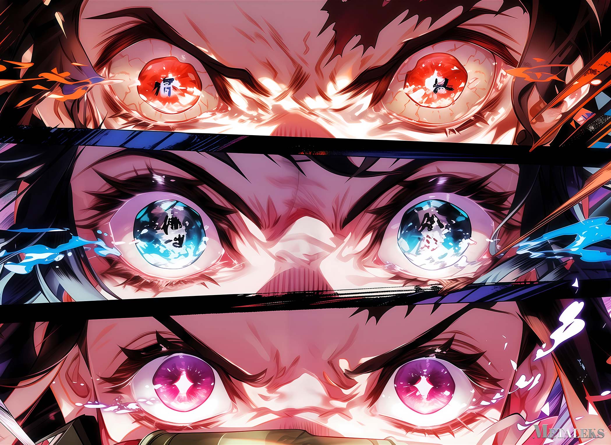 Tanjiro, Inosuke, Nezuko _ Demon Slayer