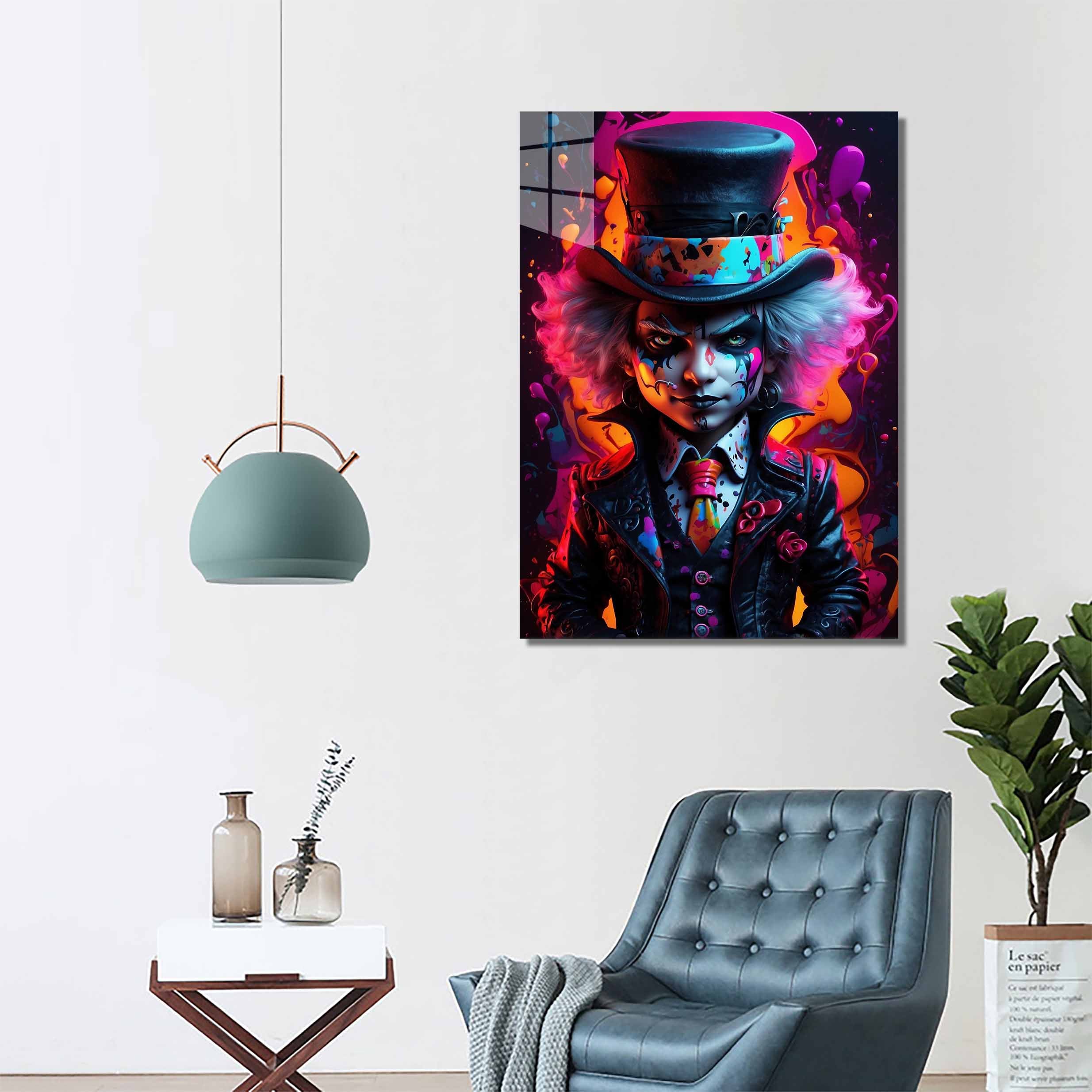 The Mad Hatter -rtwork by @Vivid Art Studios