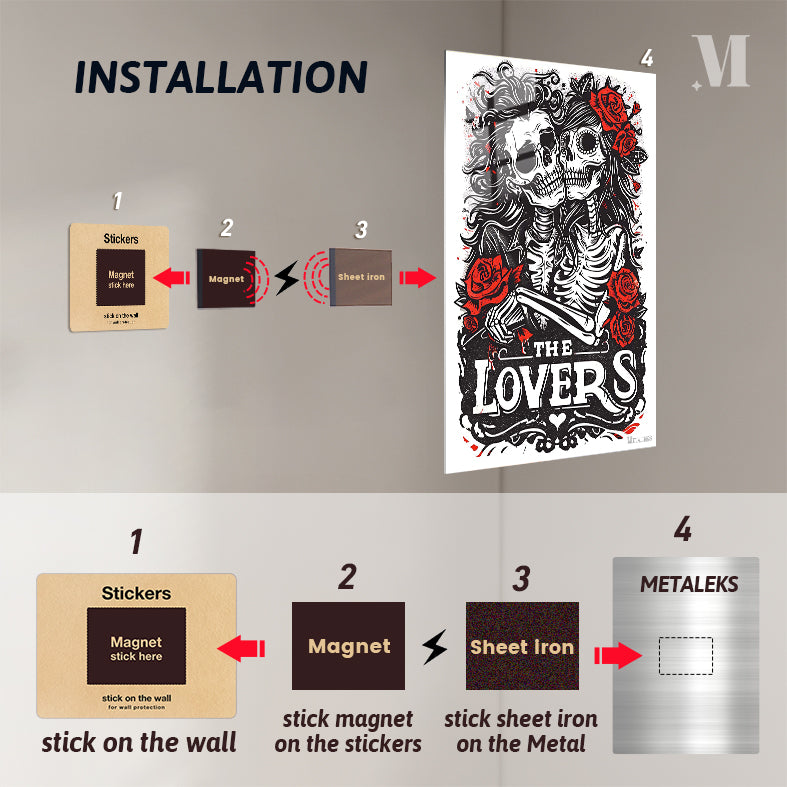 The Lovers Skeleton