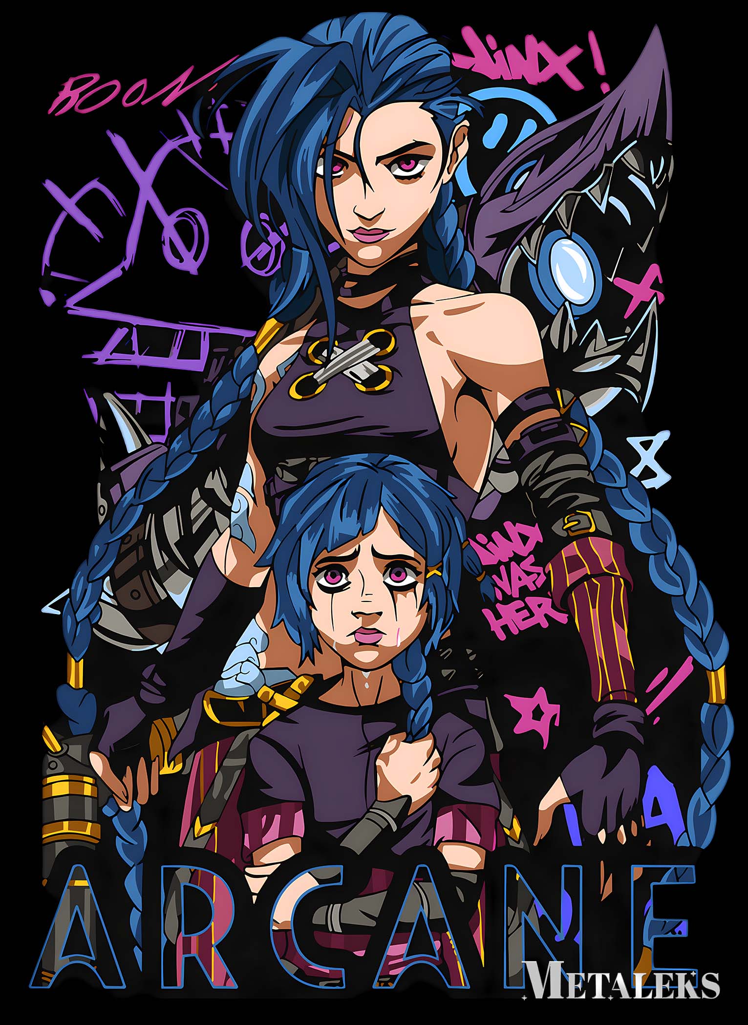 Vector art Jinx_LOL