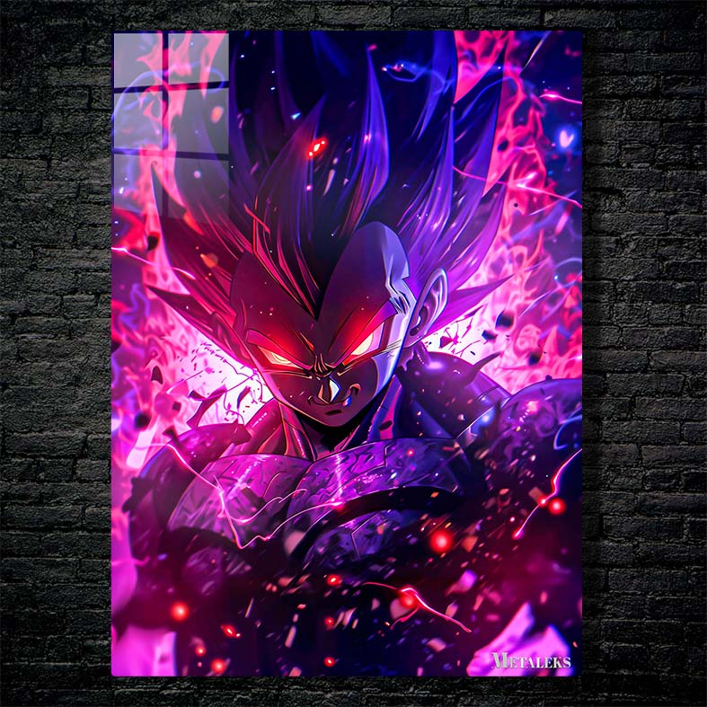 Vegeta purple rage