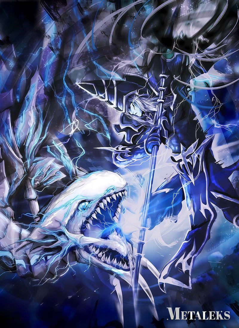 Yu-Gi-Oh! Dark Magician Vs Blue Eyes White Dragon-designed by @ ERKABARA