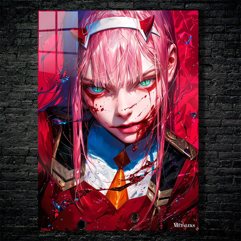 Zero Two Red Portrait