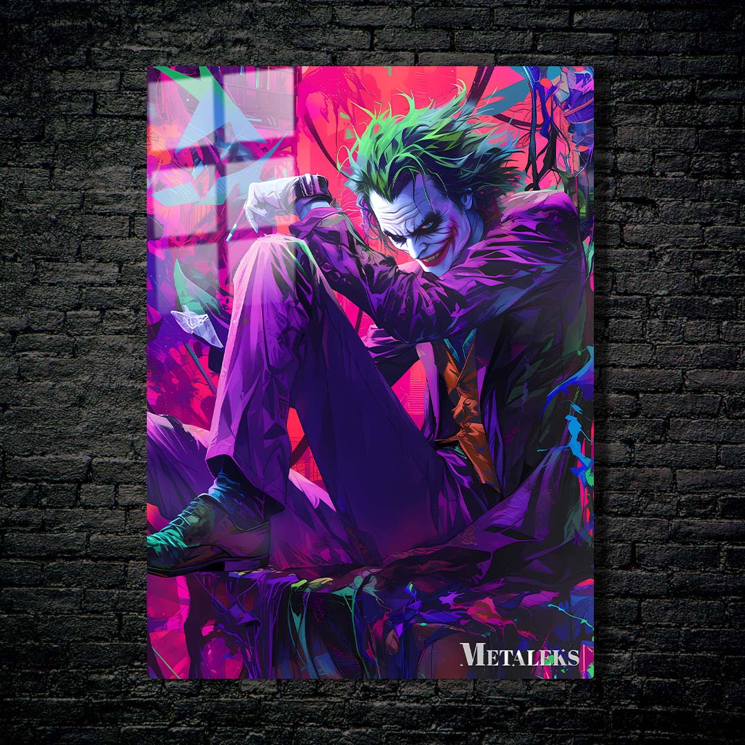 joker Purple Smile-designed by @charujan_journey