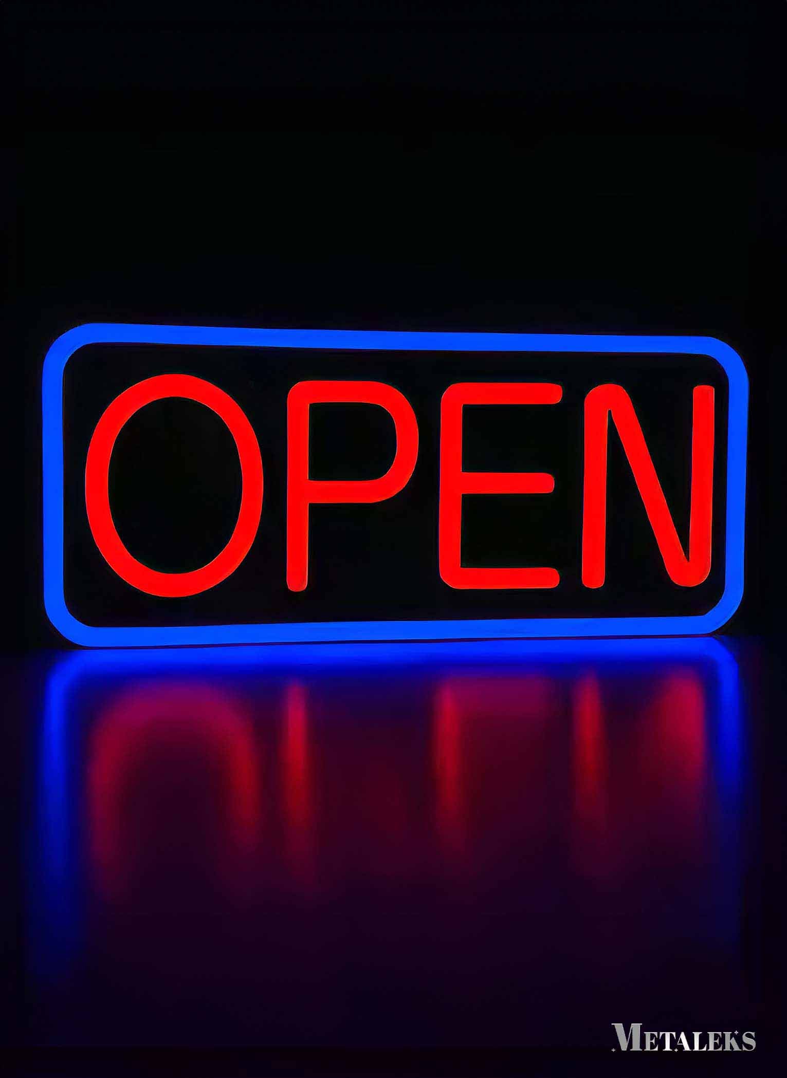 neon lamp open 12