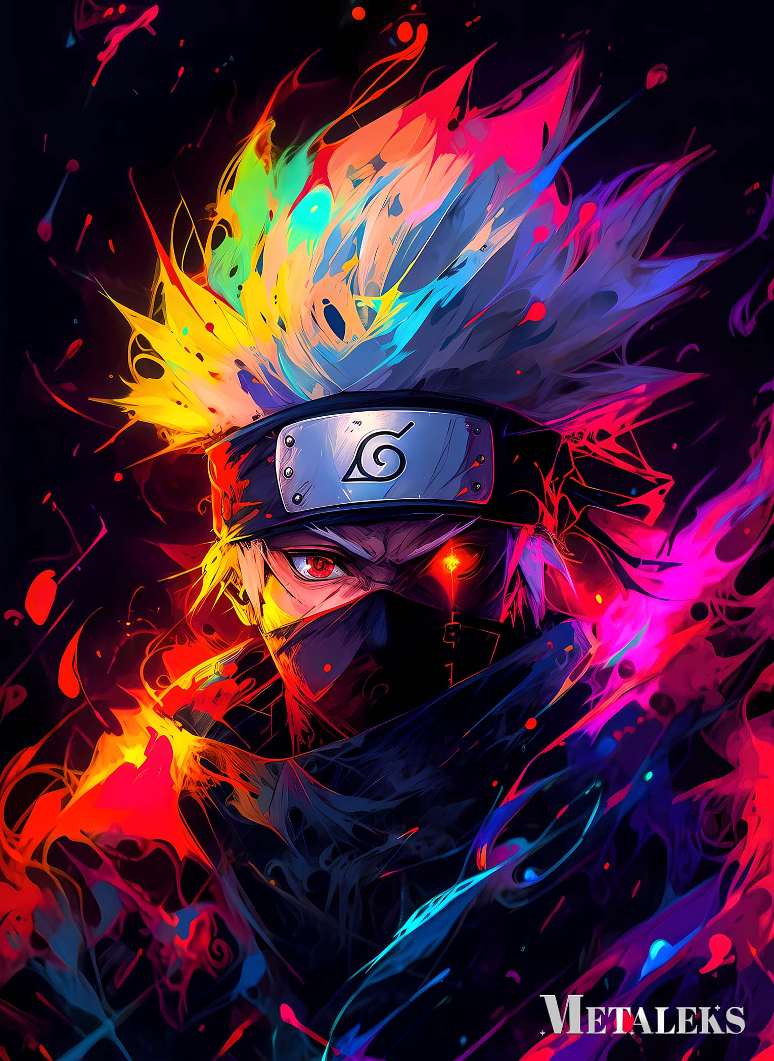 neon kakashi