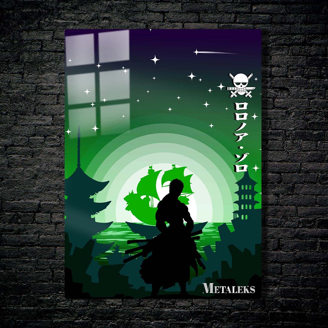 roronoa zoro silhouette