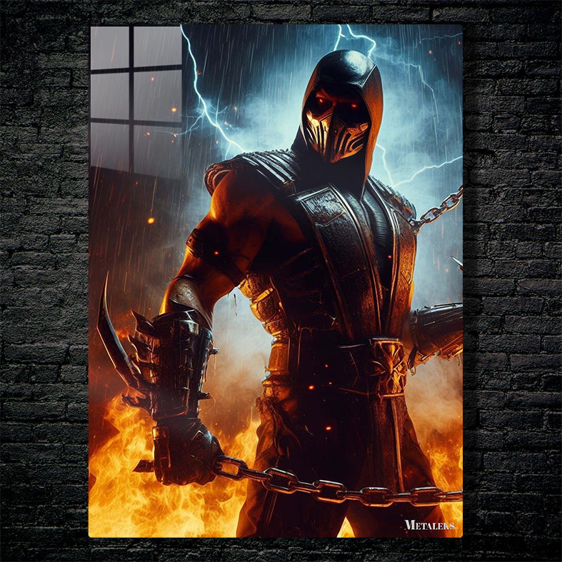 scorpion with kunai