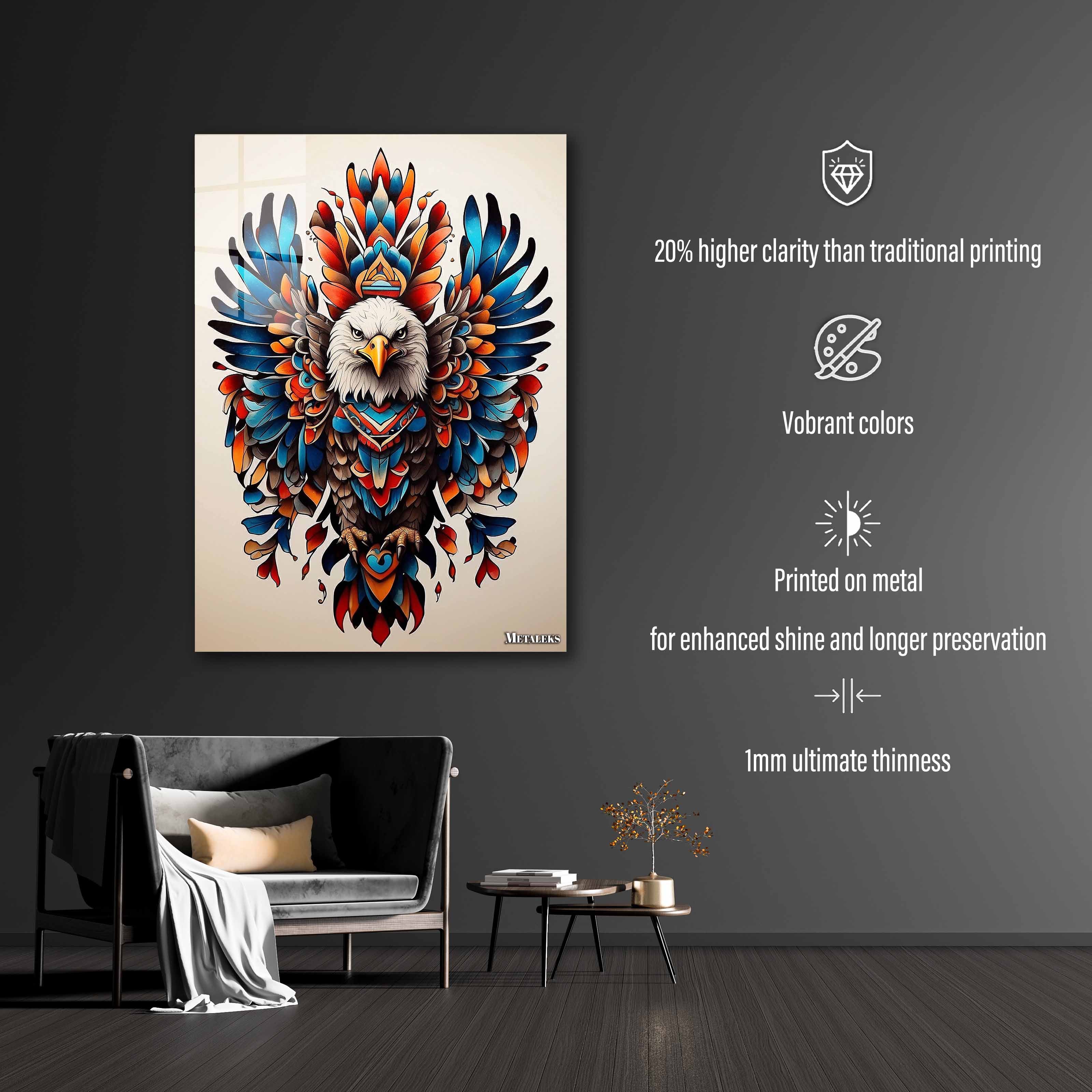 Eagle's Essence: A Majestic Canvasimise