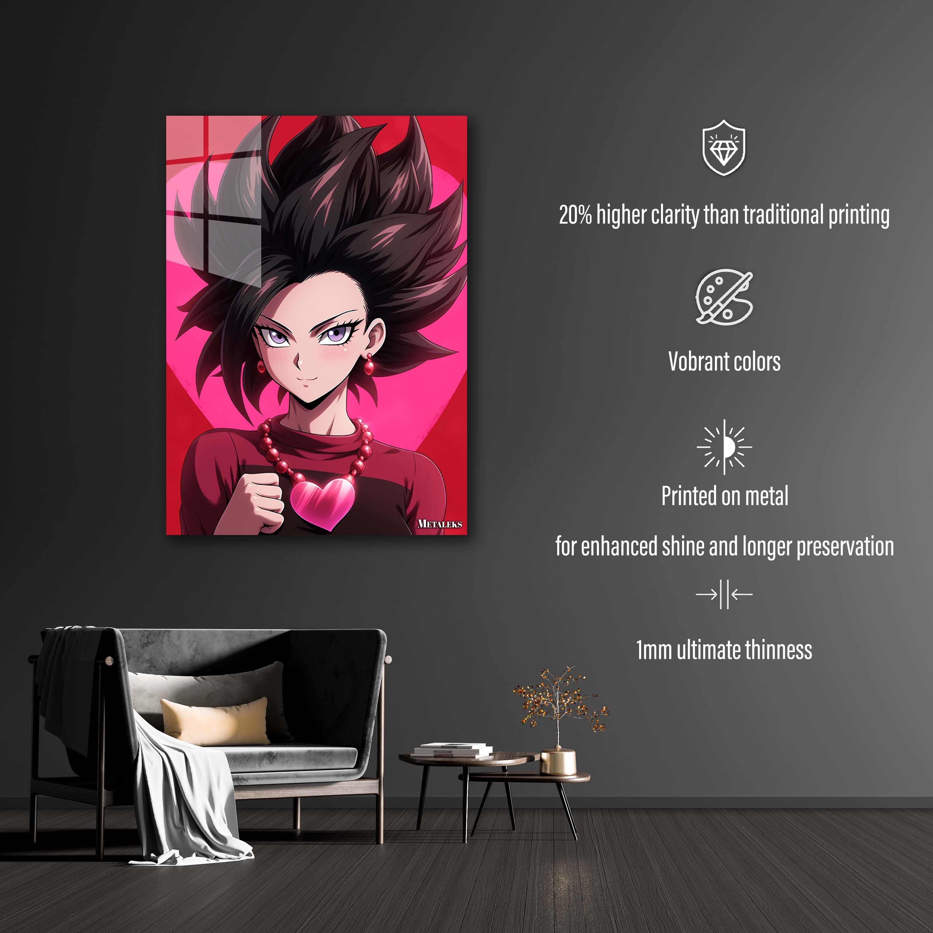 Unyielding Flames_ Caulifla's Fiery Odyssey