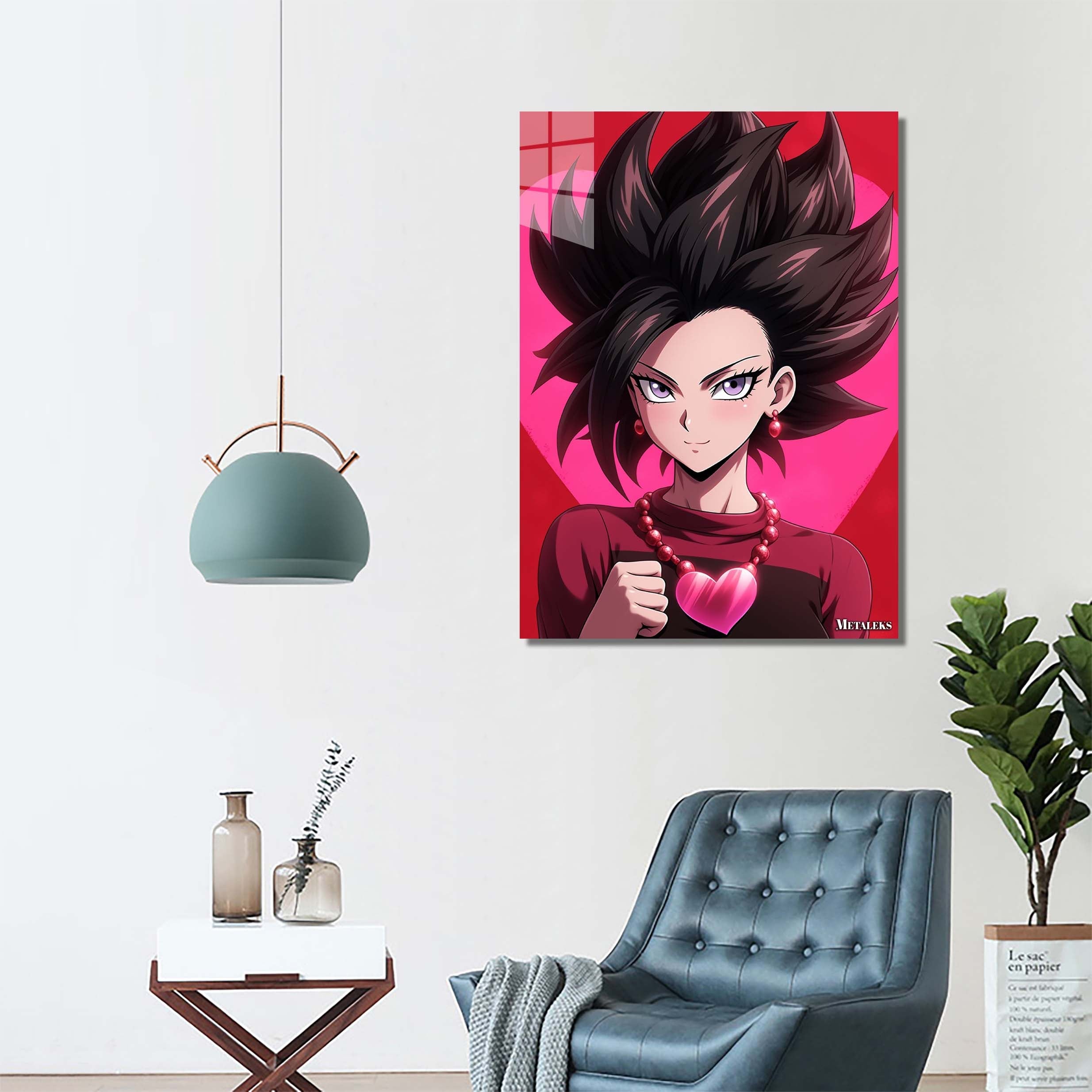 Unyielding Flames_ Caulifla's Fiery Odyssey