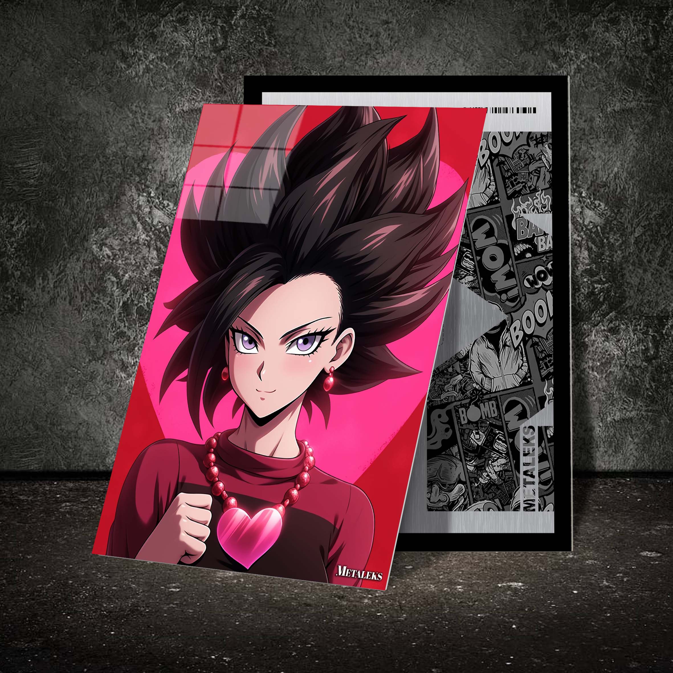 Unyielding Flames_ Caulifla's Fiery Odyssey